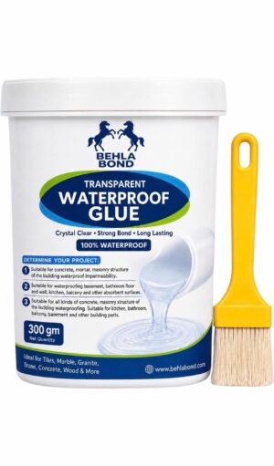 Transparent waterproof glue